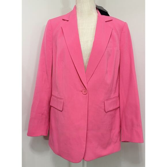 NWT The Limited Women's Pink Berry Blazer Suit Office Jacket - Size 0X NWT $139 - Picture 1 of 3